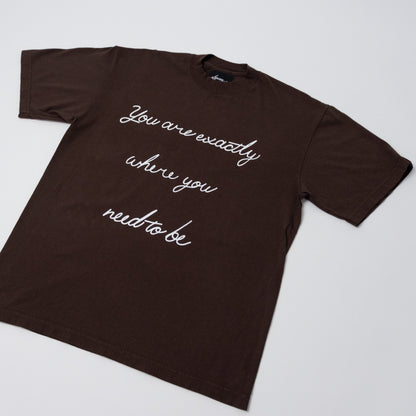 "His & Hers" Dark Brown Tee