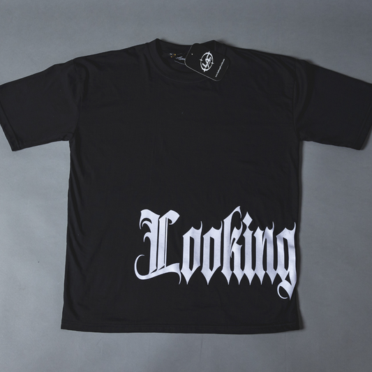 Looking Alive Club Motto Black Tee